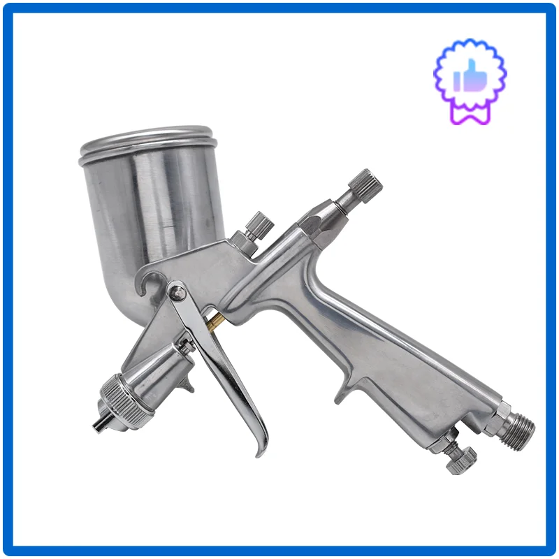 F-3 Mini HVLP Gravity Feed Spray Gun 1.0mm Nozzle 125ml Cup High Atomization Pneumatic Paint Sprayer
F-3 Mini HVLP Gravity Feed Spray Gun 1.0mm Nozzle 125ml Cup High Atomization Pneumatic Paint Sprayer