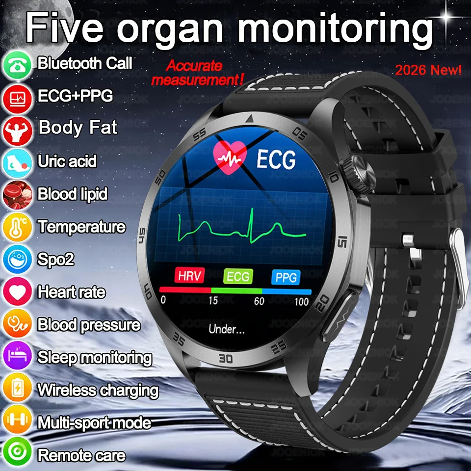 2026 New Health Smart Watch Adult ECG+PPG Blood Lipid Uric Acid Body Temperature AMOLED Screen Blood Pressure HD Call Smartwatch
2026 New Health Smart Watch Adult ECG+PPG Blood Lipid Uric Acid Body Temperature AMOLED Screen Blood Pressure HD Call Smartwatch