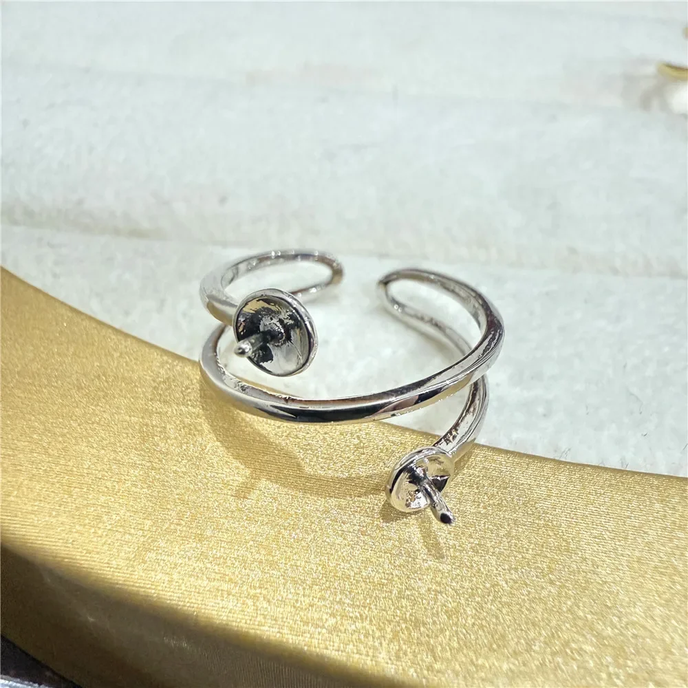 【18K Gold Plated Adjustable Ring Setting】DIY Pearl Mount Jewelry Base, Bead Setting Tool for Handmade Rings, Craft Supplies
【18K Gold Plated Adjustable Ring Setting】DIY Pearl Mount Jewelry Base, Bead Setting Tool for Handmade Rings, Craft Supplies