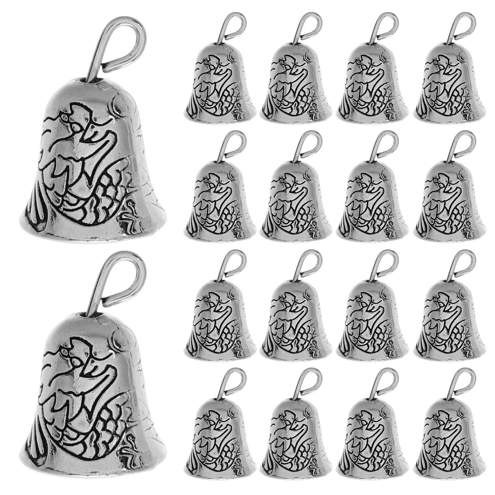 30 Pcs Mini Bells Unique Shape Vintage Silver Alloy Decorations for Crafts Christmas naments Pendant Accessories
30 Pcs Mini Bells Unique Shape Vintage Silver Alloy Decorations for Crafts Christmas naments Pendant Accessories