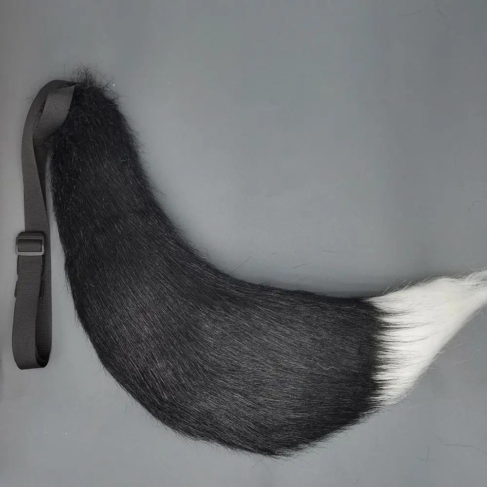 New Fluffy Faux Fur Cosplay Tail Belt Wolf Tail Adjustable Furry Cosplay Tail Handmade Big Cat Tail Cosplay Party Performance
New Fluffy Faux Fur Cosplay Tail Belt Wolf Tail Adjustable Furry Cosplay Tail Handmade Big Cat Tail Cosplay Party Performance
