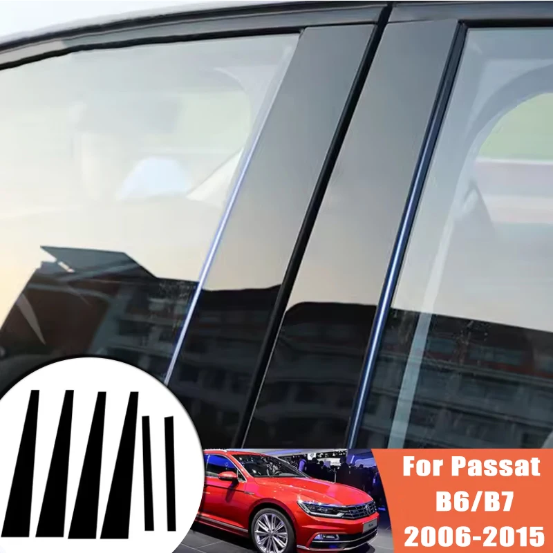 Glossy Black Carbon Fiber Window Door Deal B C Pillar Post Cover Sticker For Volkswagen Passat B6 B7 2006-2015 2007 2008 2009
Glossy Black Carbon Fiber Window Door Deal B C Pillar Post Cover Sticker For Volkswagen Passat B6 B7 2006-2015 2007 2008 2009