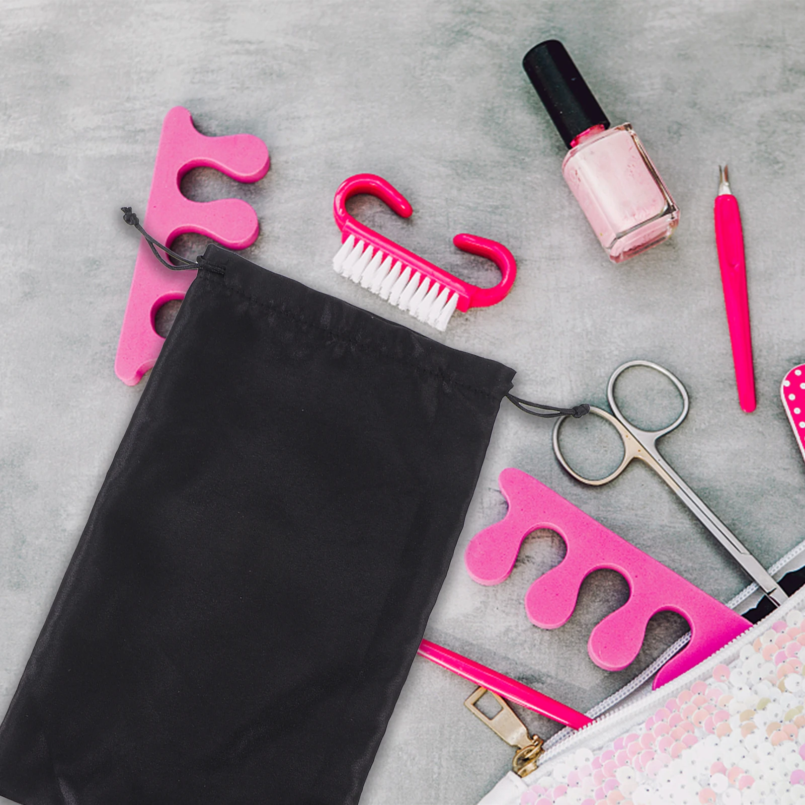 6pcs Satin Packaging Pouches Carrying Bags Lightweight Drawstring Carrying Pouches for Hair Tools Travel Storage Packaging
6pcs Satin Packaging Pouches Carrying Bags Lightweight Drawstring Carrying Pouches for Hair Tools Travel Storage Packaging