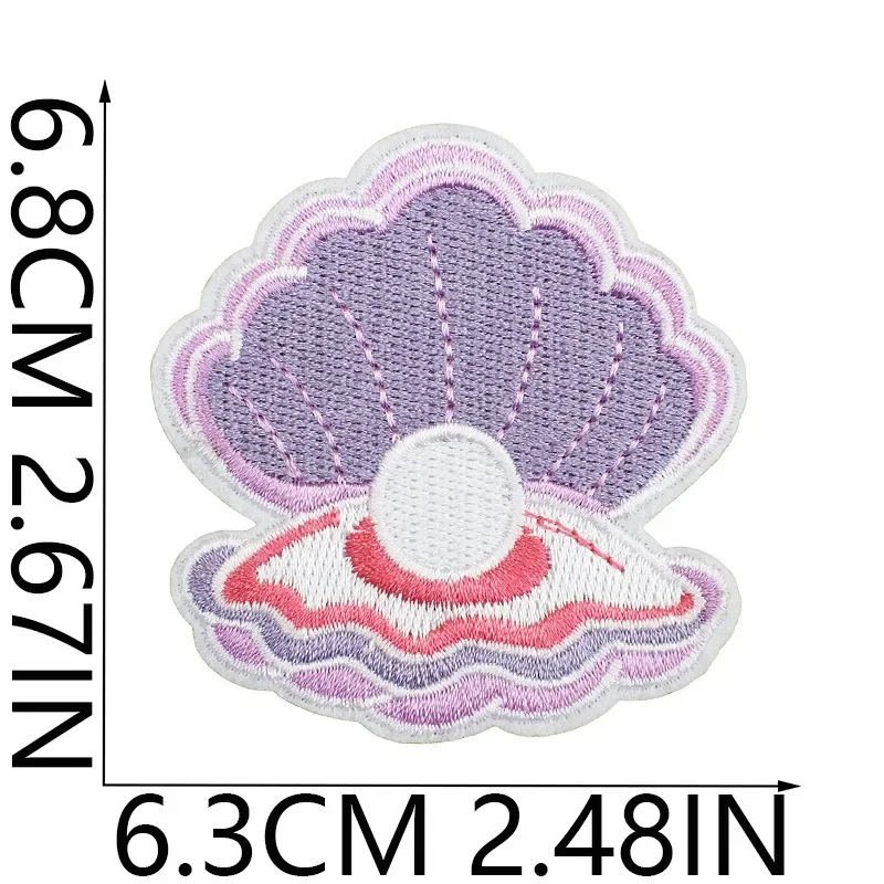 Mermaid Shell Sea Wave Conch Design Iron On Sew On Embroidery Patch for DIY Clothes Jeans Shoes Bags Coats T-shirt Hat
Mermaid Shell Sea Wave Conch Design Iron On Sew On Embroidery Patch for DIY Clothes Jeans Shoes Bags Coats T-shirt Hat