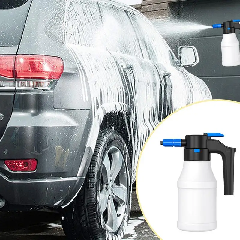 Car Cordless Foamer Sprayer 1.5L Rechargeable Wide Angle Foam Bottle Spray Wash Spray Bottle Foam Wash Sprayer Detailing Tools
Car Cordless Foamer Sprayer 1.5L Rechargeable Wide Angle Foam Bottle Spray Wash Spray Bottle Foam Wash Sprayer Detailing Tools