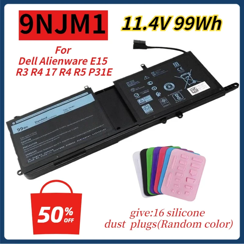 99WH 9NJM1 0546FF 0HF250 44T2R MG2YH 0MG2YH 546FF Замена аккумулятора для ноутбука Dell Alienware 15 R3 R4 17 R5 Series
99WH 9NJM1 0546FF 0HF250 44T2R MG2YH 0MG2YH 546FF Замена аккумулятора для ноутбука Dell Alienware 15 R3 R4 17 R5 Series