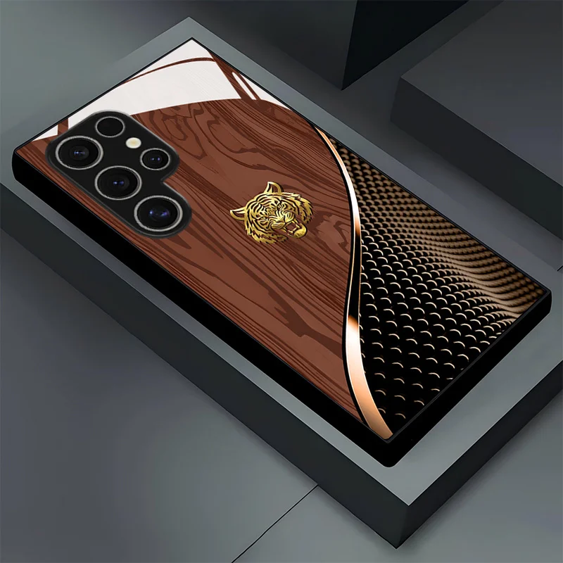 Handsome Golden Tiger Brown Texture Pattern Glass Phone Case Cover for Samsung for Galaxy S26/S25 Ultra/S24/S23+/S22/S20
Handsome Golden Tiger Brown Texture Pattern Glass Phone Case Cover for Samsung for Galaxy S26/S25 Ultra/S24/S23+/S22/S20