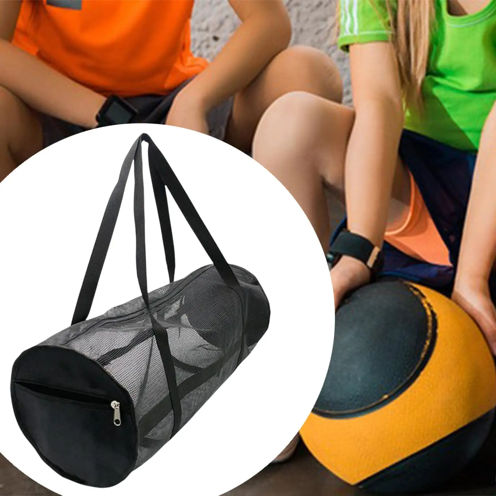 Large Mesh Sports Bag Multifunctional Gym Duffel with Shoulder Strap for Basketball Volleyball Fitness and Yoga
Large Mesh Sports Bag Multifunctional Gym Duffel with Shoulder Strap for Basketball Volleyball Fitness and Yoga
