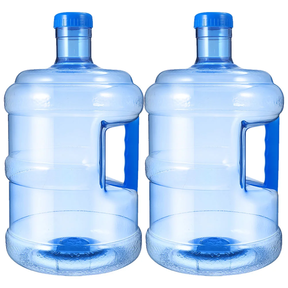 2 Pcs Outdoor Portable Mineral Water Bucket Thickened Pet Kettle (5l Extra Version) 2pcs Camping Straw Jug The Handheld
2 Pcs Outdoor Portable Mineral Water Bucket Thickened Pet Kettle (5l Extra Version) 2pcs Camping Straw Jug The Handheld