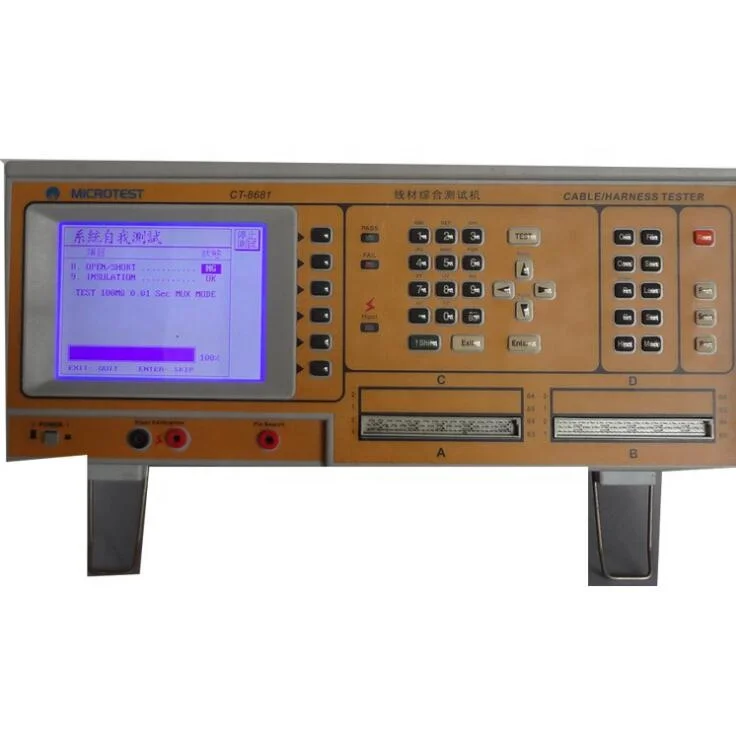 Машина для испытания проводов CT-8681, тестер проводов USB, машина для испытания кабелей данных
Машина для испытания проводов CT-8681, тестер проводов USB, машина для испытания кабелей данных