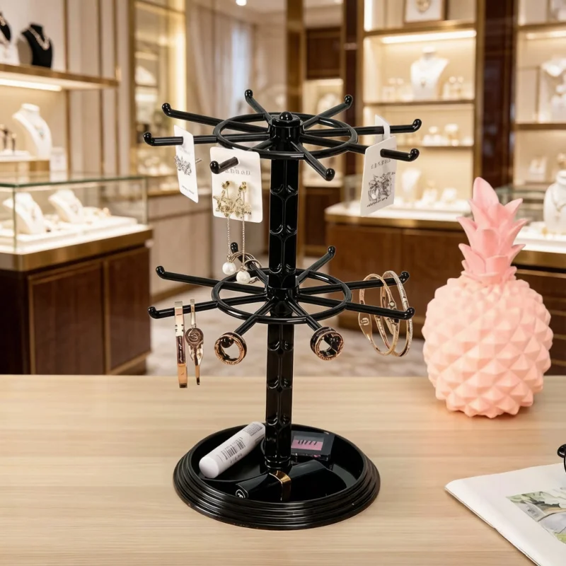 Rotatable Multi-Layer Jewelry Display Stand Earring Necklace Bracelet Storage Organizer For Women
Rotatable Multi-Layer Jewelry Display Stand Earring Necklace Bracelet Storage Organizer For Women