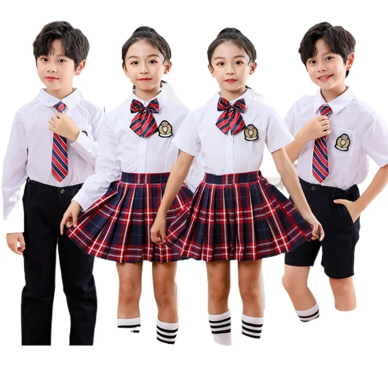 Children's Choir Performance Clothing Kindergarten School Uniform Class Uniform Primary and Secondary School Choir
Children's Choir Performance Clothing Kindergarten School Uniform Class Uniform Primary and Secondary School Choir
