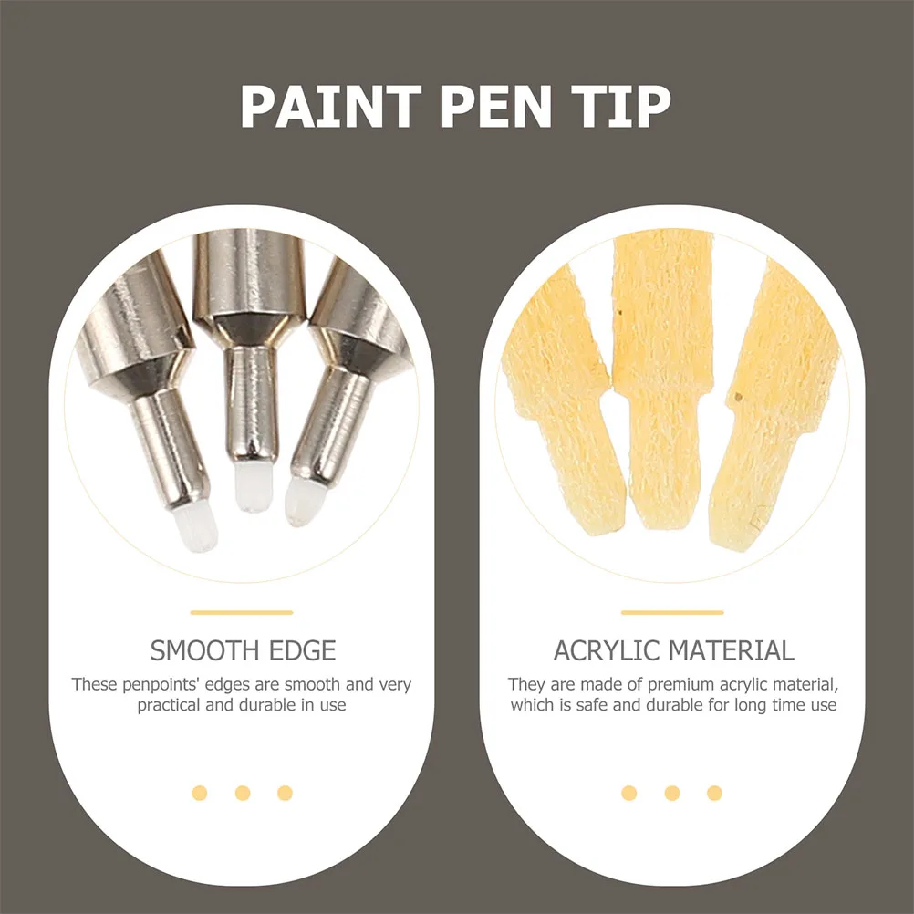 4pcs Universal Replacement Tips Acrylic Nib For Broken Or Old Points Durable Smooth Edge Accessories For Home Office School
4pcs Universal Replacement Tips Acrylic Nib For Broken Or Old Points Durable Smooth Edge Accessories For Home Office School