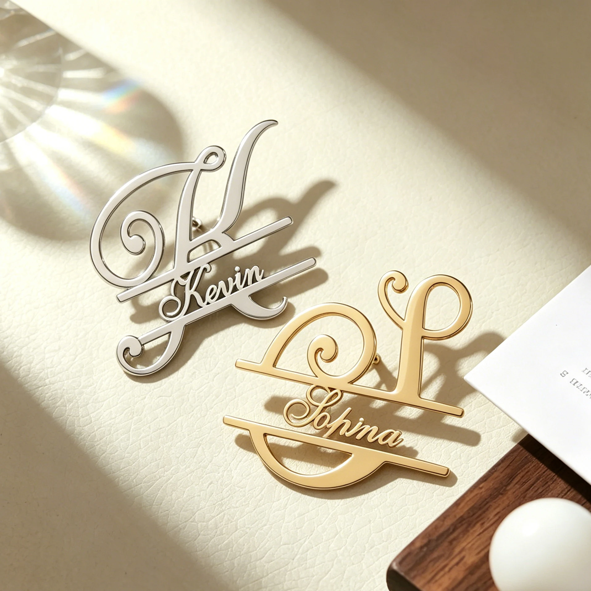 Stainless Steel Initial Brooches Metal Anti Glare Lapel Pins for Women Men Custom Fixed Clothing Pins Coat Jewelry Gift Set
Stainless Steel Initial Brooches Metal Anti Glare Lapel Pins for Women Men Custom Fixed Clothing Pins Coat Jewelry Gift Set