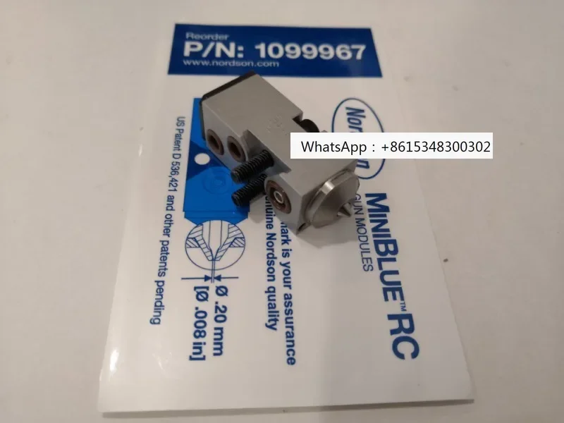 Мини-пистолет-распылитель Nordson с нулевым падением, клеевой пистолет MINIBLUE RC 1099967
Мини-пистолет-распылитель Nordson с нулевым падением, клеевой пистолет MINIBLUE RC 1099967