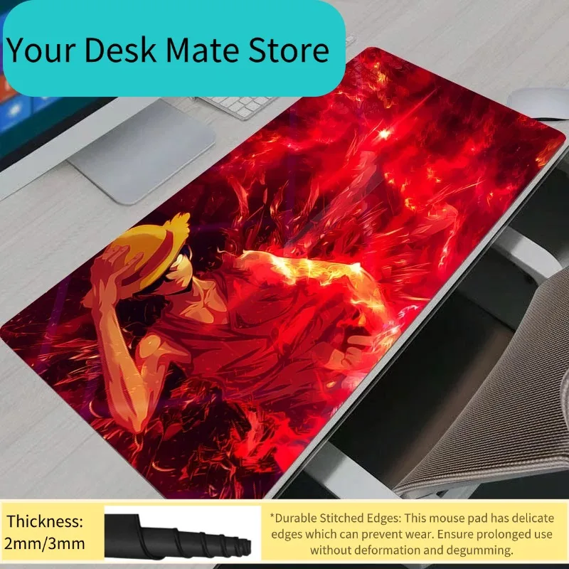 One Piece Luffy Gaming Gamer Large Mouse Pad Keyboard NonSlip Rubber Computer Carpet Desk Mat PC Gamer MousePad Youth Gifts
One Piece Luffy Gaming Gamer Large Mouse Pad Keyboard NonSlip Rubber Computer Carpet Desk Mat PC Gamer MousePad Youth Gifts