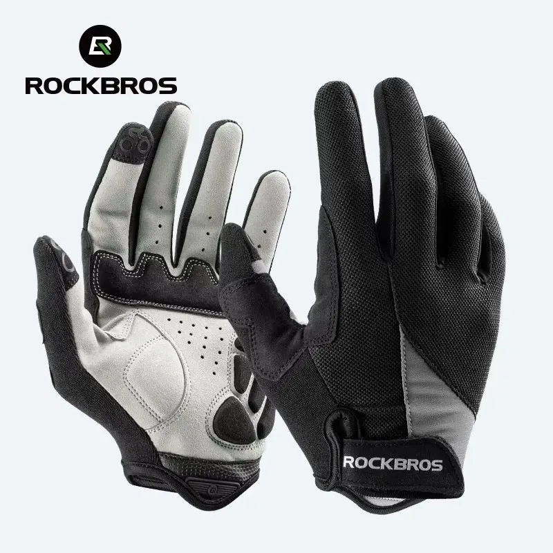 ROCKBROS Bicycle Gloves Breathable Full Finger Cycling Gloves Men Women Spring Screen Touch Sports MTB Road Long Bike Gloves
ROCKBROS Bicycle Gloves Breathable Full Finger Cycling Gloves Men Women Spring Screen Touch Sports MTB Road Long Bike Gloves