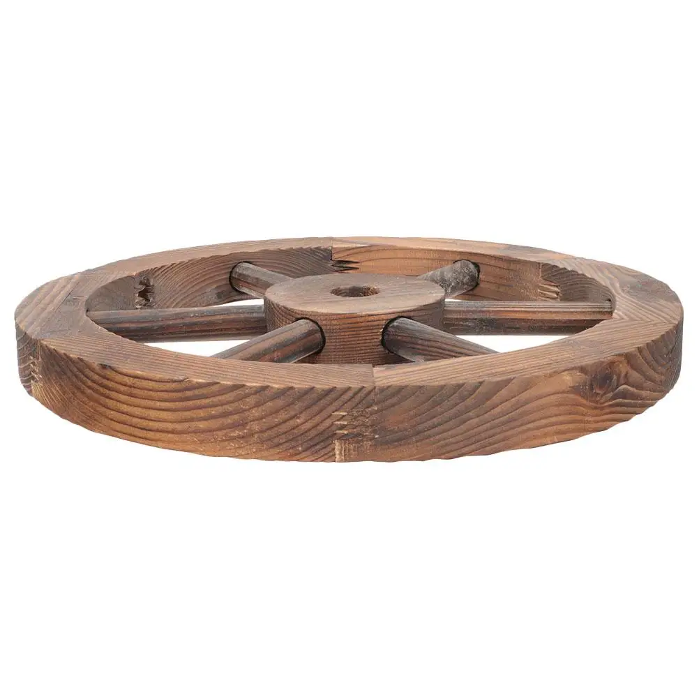 Wooden Wheel 13 8 Inch Diameter Vintage Home Wall Decor 40cm Vintage Wall Living Room Study Office Gardening Supplies
Wooden Wheel 13 8 Inch Diameter Vintage Home Wall Decor 40cm Vintage Wall Living Room Study Office Gardening Supplies