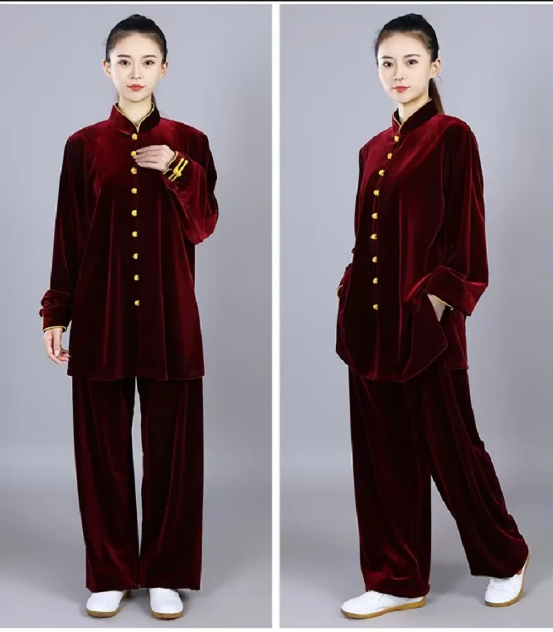 2025 New Autumn Winter Thickening Velvet Tai Chi Martial Arts Costume Men Women's Kung Fu Suits Sport Jacket Pants Size XS-XXXL
2025 New Autumn Winter Thickening Velvet Tai Chi Martial Arts Costume Men Women's Kung Fu Suits Sport Jacket Pants Size XS-XXXL