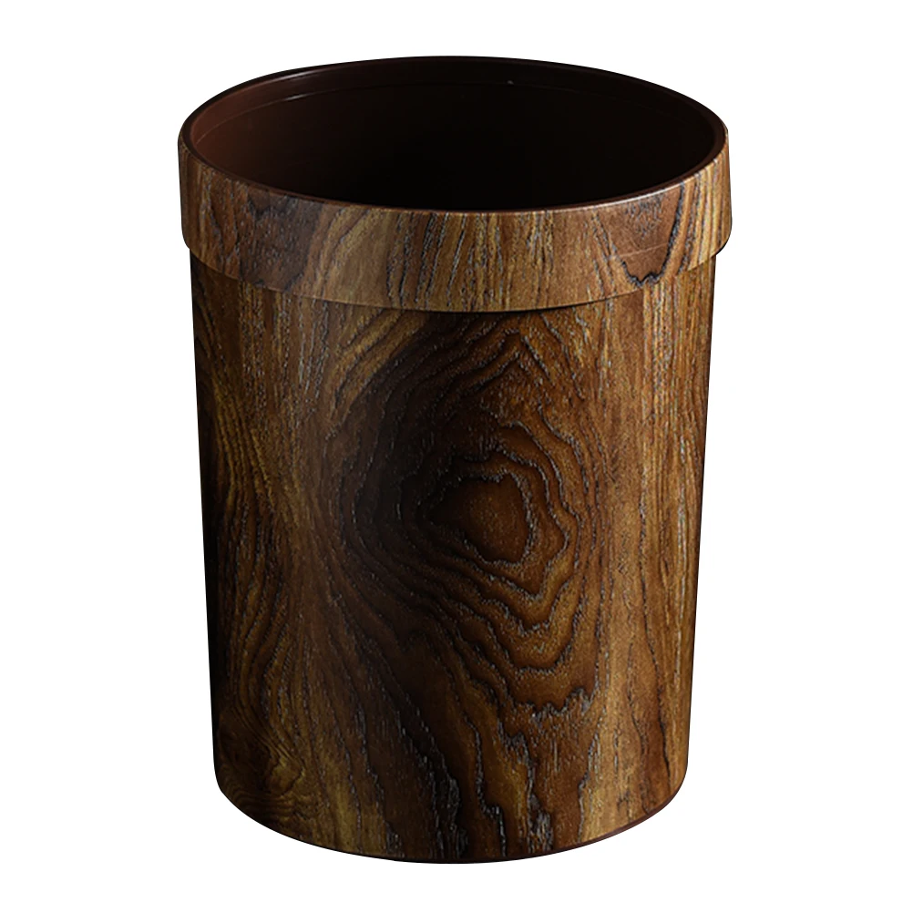 Solid Wood Trash Can Vintage Kitchen Wastebasket Large Capacity Retro Creative Container Plastic Bucket Household Bedroom Office
Solid Wood Trash Can Vintage Kitchen Wastebasket Large Capacity Retro Creative Container Plastic Bucket Household Bedroom Office