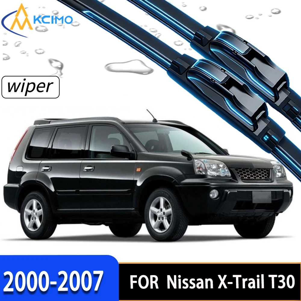 Premium High-Performance Front Windshield Wipers with Durable Rubber, Direct Fit for Nissan X-Trail T30 2000-2007
Premium High-Performance Front Windshield Wipers with Durable Rubber, Direct Fit for Nissan X-Trail T30 2000-2007