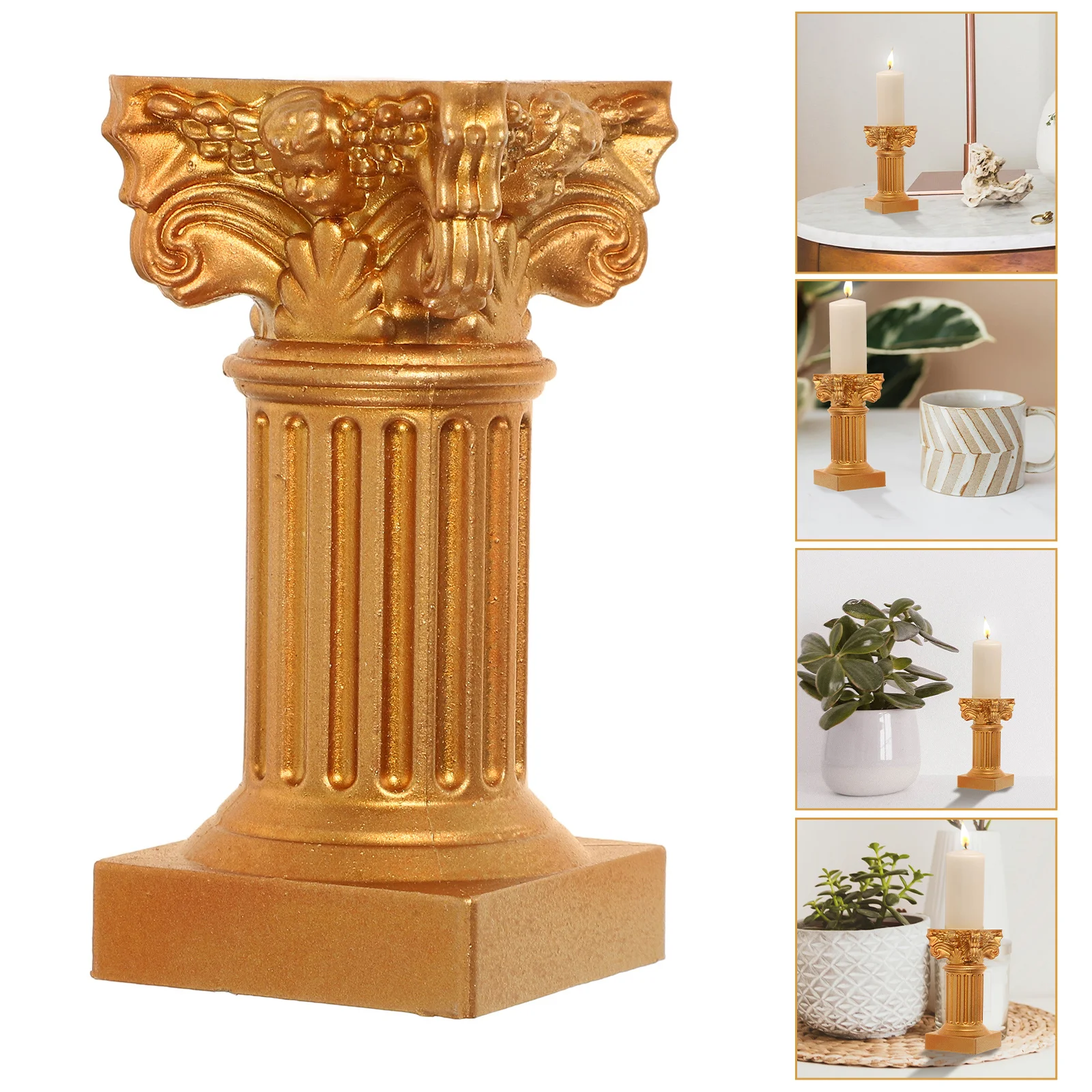 2Pcs Resin Roman Pillar Holder Decorative Column Statue Stand for Room Wedding Party Table Decor
2Pcs Resin Roman Pillar Holder Decorative Column Statue Stand for Room Wedding Party Table Decor