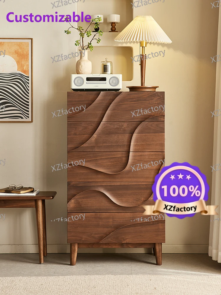 Factory Direct 2026 Top RatedBlack walnut chest of drawers Nordic simple solid wood locker Home bedroom Wave chest of drawers
Factory Direct 2026 Top RatedBlack walnut chest of drawers Nordic simple solid wood locker Home bedroom Wave chest of drawers