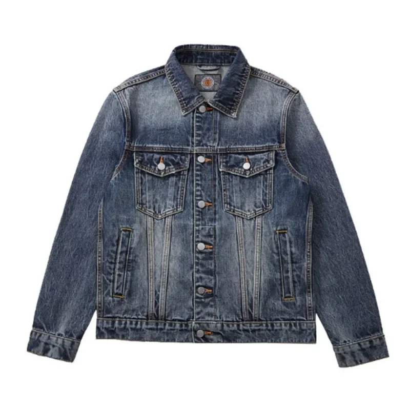 Spring and autumn men's new American vintage cargo wind jacket high quality cotton casual loose large size denim jacket size 3XL
Spring and autumn men's new American vintage cargo wind jacket high quality cotton casual loose large size denim jacket size 3XL