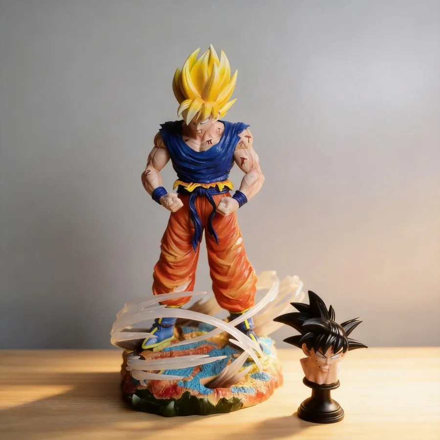 Anime Dragon Ball Son Goku Double Head Sculpture Figure Collectible Model Decoration Gift for Fans 30cm
Anime Dragon Ball Son Goku Double Head Sculpture Figure Collectible Model Decoration Gift for Fans 30cm