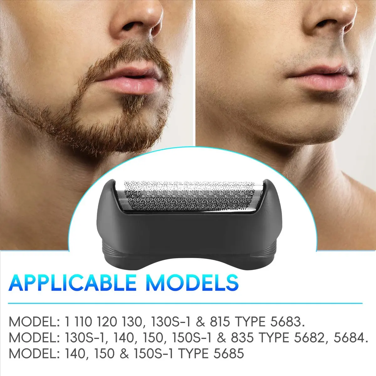 ABPO Suitable for BRAUN 11B Reciprocating Electric Shaver Mesh Cutter Head Assembly Omentum Accessories
ABPO Suitable for BRAUN 11B Reciprocating Electric Shaver Mesh Cutter Head Assembly Omentum Accessories