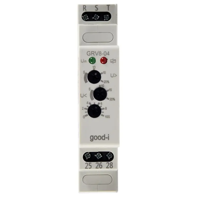 A02M-GRV8-04 M460 3-Phase Voltage Monitoring Relay Phase Sequence Phase Failure Protection Voltage Control Relay
A02M-GRV8-04 M460 3-Phase Voltage Monitoring Relay Phase Sequence Phase Failure Protection Voltage Control Relay