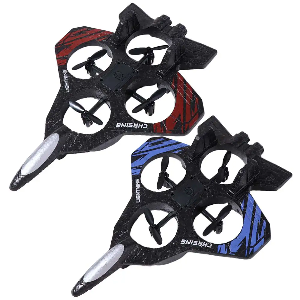 EPP Foam Remote Control Foam Fighter Rechargeable Gravity Sensing Four Motor Helicopter Durable with Light RC Hobby Jet Plane
EPP Foam Remote Control Foam Fighter Rechargeable Gravity Sensing Four Motor Helicopter Durable with Light RC Hobby Jet Plane