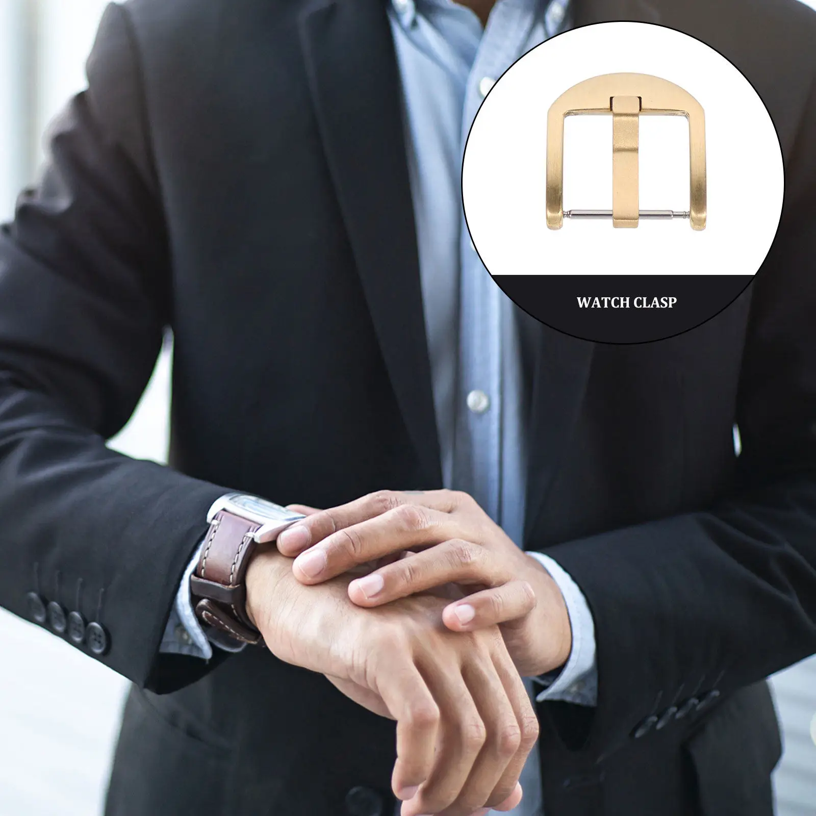 Solid Copper Watch Buckle Fine Workmanship Professional Replaceable Watchband Buckle Wear Resistant Accessory Watch Clasp
Solid Copper Watch Buckle Fine Workmanship Professional Replaceable Watchband Buckle Wear Resistant Accessory Watch Clasp