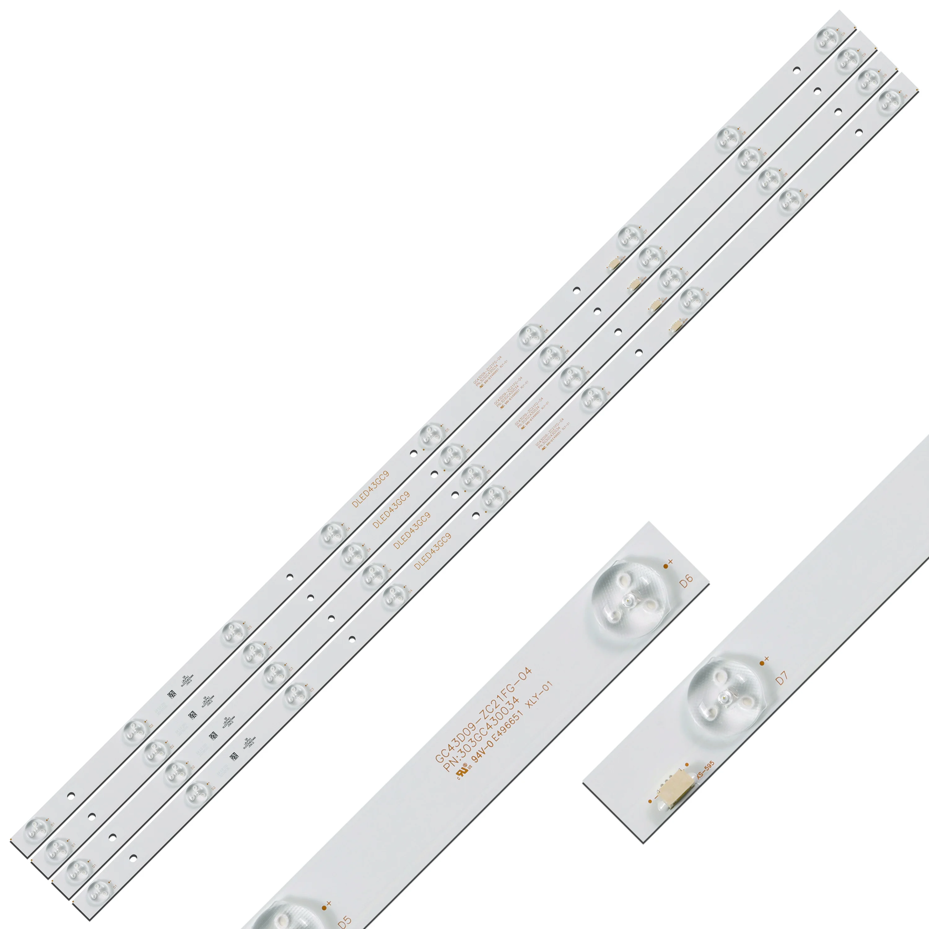 Светодиодная лента GC43D09-ZC21FA-01 GC43D09-ZC23FG-01 303GC430032 303GC430034 303GC430035 Для MTV-4324LT2 MTV-4324 L43F1S 43PFF5081/T3
Светодиодная лента GC43D09-ZC21FA-01 GC43D09-ZC23FG-01 303GC430032 303GC430034 303GC430035 Для MTV-4324LT2 MTV-4324 L43F1S 43PFF5081/T3