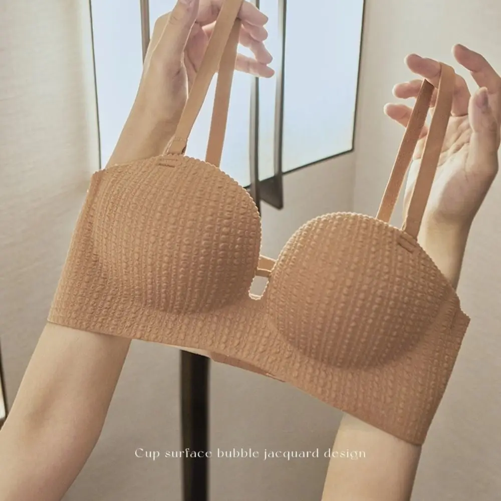 Soft Shockproof Seamless Deep V Bras Push Up Lingerie Wireless Bra Anti-sagging Underwear for Women Women
Soft Shockproof Seamless Deep V Bras Push Up Lingerie Wireless Bra Anti-sagging Underwear for Women Women