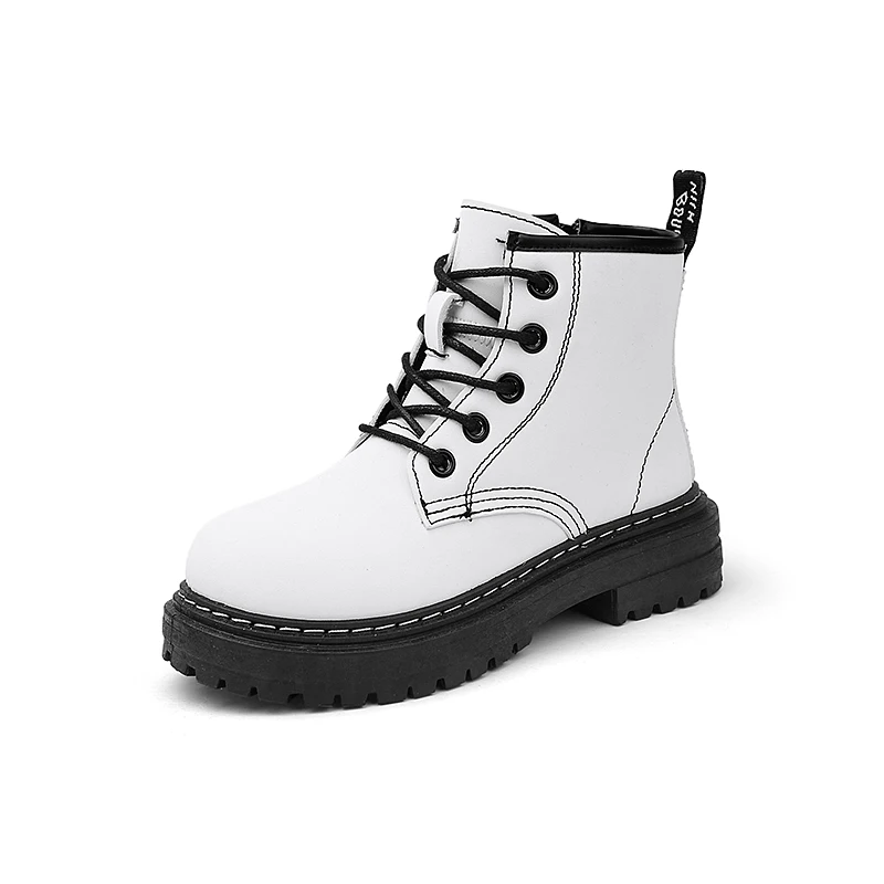 Autumn Winter Children Boots Boys Girls Cool Style Leather Casual Boots Damping Non-slip Rubber Soft Sole Kids Short Shoes
Autumn Winter Children Boots Boys Girls Cool Style Leather Casual Boots Damping Non-slip Rubber Soft Sole Kids Short Shoes