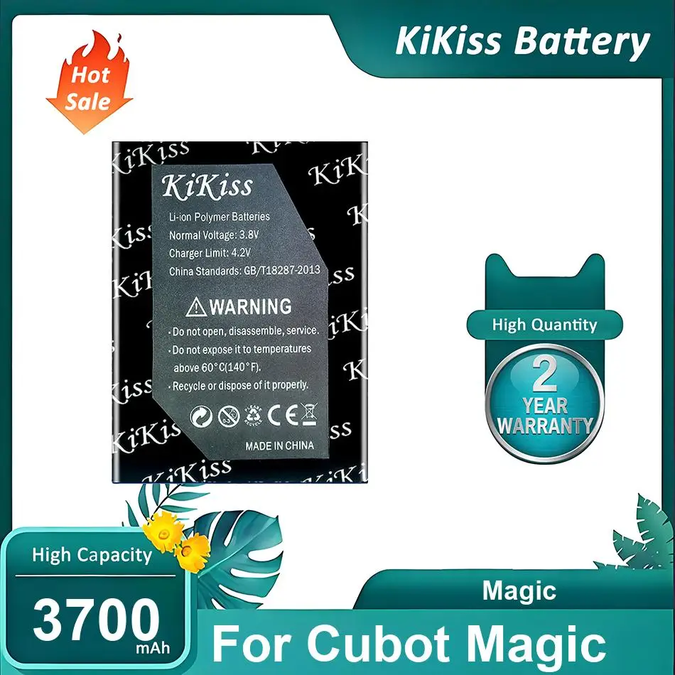 KiKiss Battery For Cubot Magic,Magic,3700mAh
KiKiss Battery For Cubot Magic,Magic,3700mAh