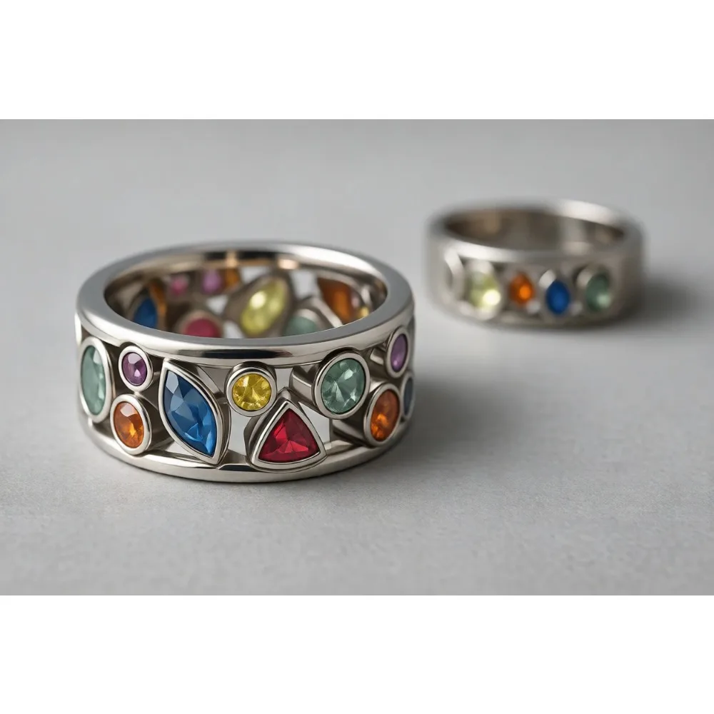 Винтажное кольцо-обручалка из серебра 925 пробы с разноцветными кристаллами CZ, геометрическим дизайном, для женщин
Винтажное кольцо-обручалка из серебра 925 пробы с разноцветными кристаллами CZ, геометрическим дизайном, для женщин