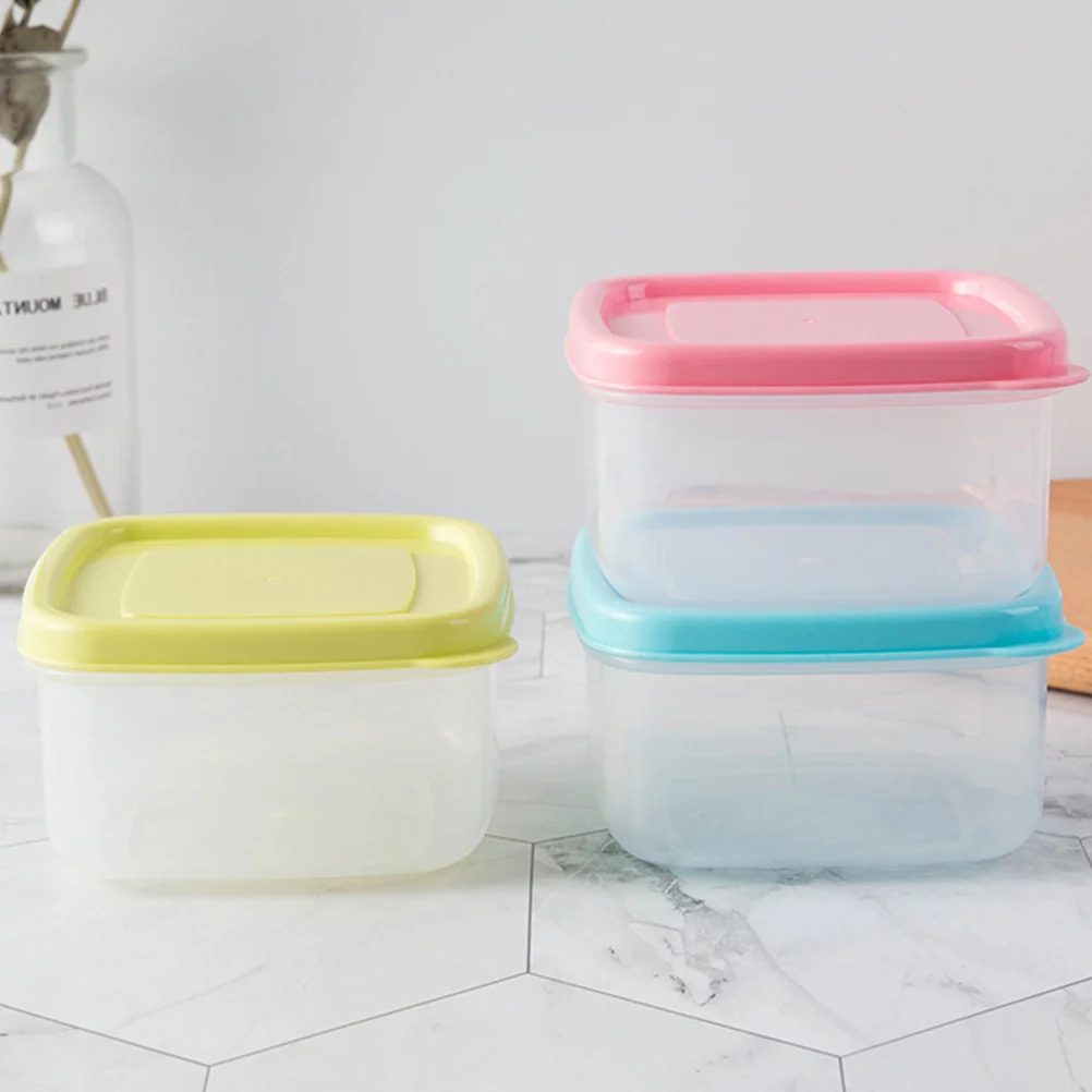 10Pcs Fresh-Keeping Boxes Small Lunch Containers with Lids for Food Storage Meal Prep Portion Control Stackable Crisper Sealed
10Pcs Fresh-Keeping Boxes Small Lunch Containers with Lids for Food Storage Meal Prep Portion Control Stackable Crisper Sealed