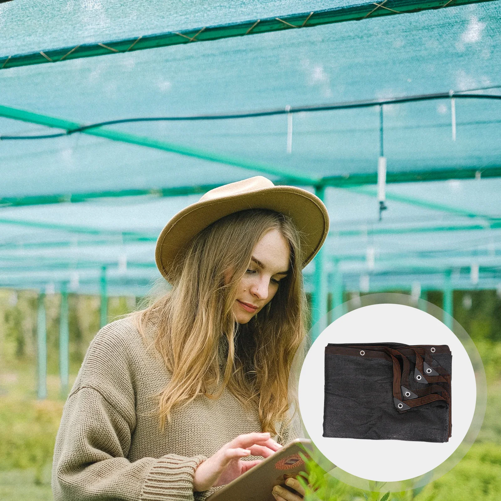 1Pcs Multifunctional Sunshade Net Durable Hdpe Material Poultry House Greenhouse Outdoor Shading Net Air Permeable Easy to Clean
1Pcs Multifunctional Sunshade Net Durable Hdpe Material Poultry House Greenhouse Outdoor Shading Net Air Permeable Easy to Clean