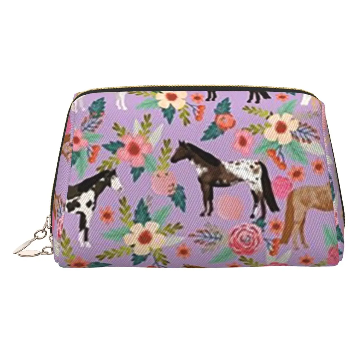 Horses And Flowers 2 Women Cosmetic Bag Travel Makeup Organizer Pouch Toiletry Storage Dopp Kit Box
Horses And Flowers 2 Women Cosmetic Bag Travel Makeup Organizer Pouch Toiletry Storage Dopp Kit Box