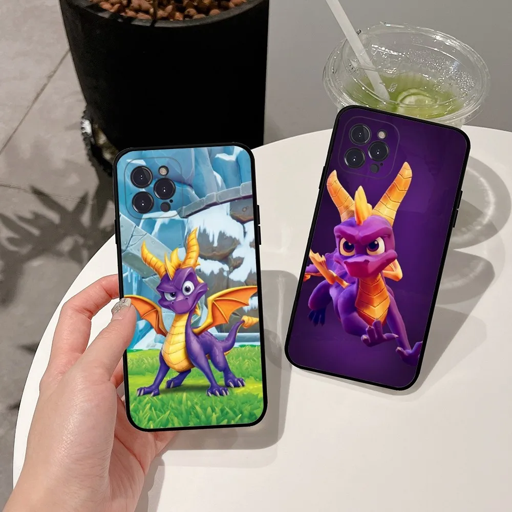 Game Dragon S-Spyro Phone Case Phone Case For Apple iPhone 15,14,13,12,11,XS,XR,X,8,7,Pro,Max,Plus,mini Silicone Black Cover
Game Dragon S-Spyro Phone Case Phone Case For Apple iPhone 15,14,13,12,11,XS,XR,X,8,7,Pro,Max,Plus,mini Silicone Black Cover