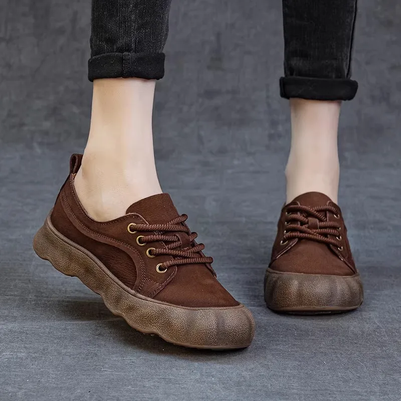 Женские лоферы GKTINOO из натуральной кожи, кроссовки на плоской подошве, осенняя обувь 2026, женские мокасины из воловьей кожи, женские туфли без каблука
Женские лоферы GKTINOO из натуральной кожи, кроссовки на плоской подошве, осенняя обувь 2026, женские мокасины из воловьей кожи, женские туфли без каблука