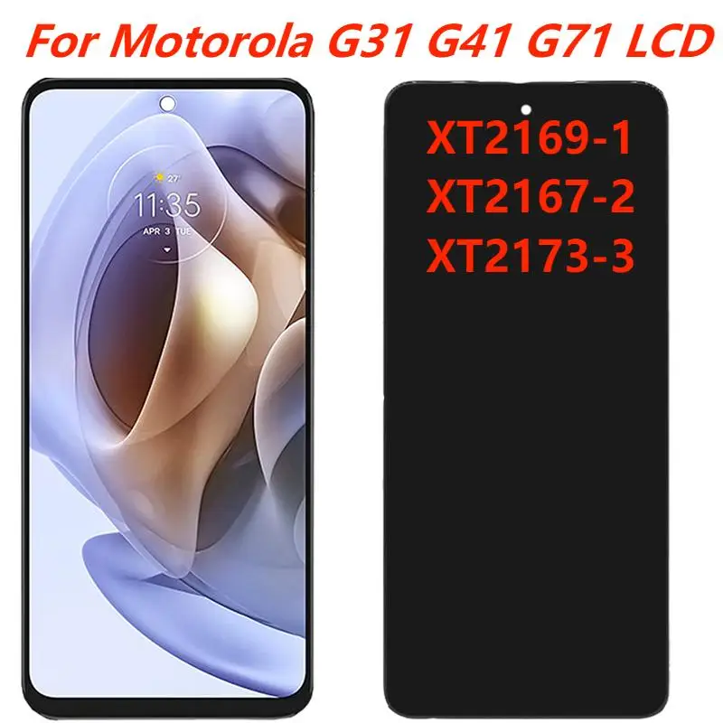 Оригинальный AMOLED дисплей 6,4 дюйма для Motorola Moto G31, G41, G71, Φ, ЖК-дисплей с рамкой, сенсорный экран в сборе, запасные части
Оригинальный AMOLED дисплей 6,4 дюйма для Motorola Moto G31, G41, G71, Φ, ЖК-дисплей с рамкой, сенсорный экран в сборе, запасные части