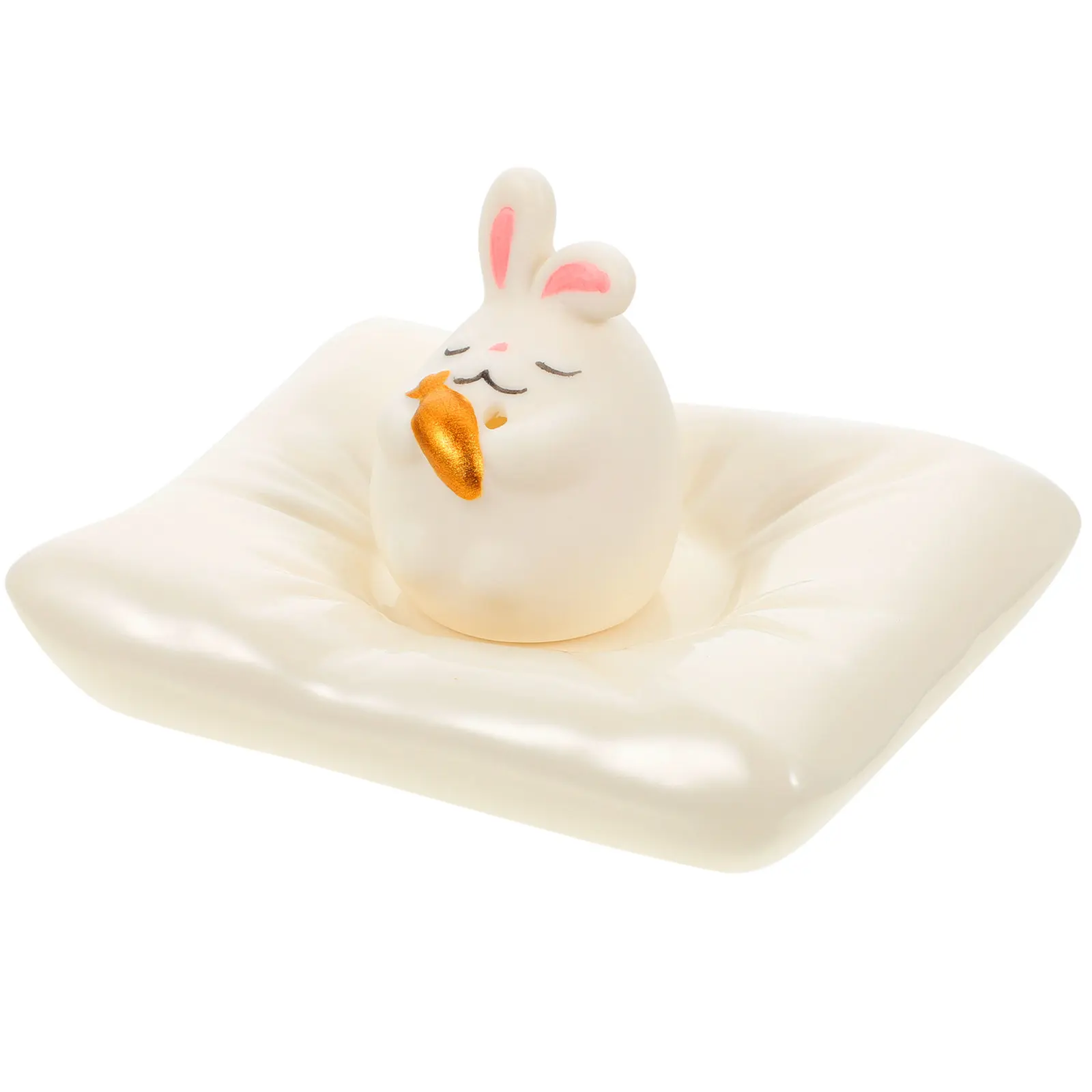 Ceramic Incense Burner Rabbit Design Home Decor Desktop Aroma Censer Creative Incense Stick Holder Office Table Adornment
Ceramic Incense Burner Rabbit Design Home Decor Desktop Aroma Censer Creative Incense Stick Holder Office Table Adornment