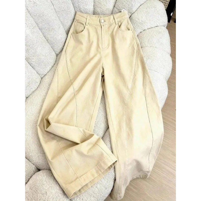 Womens Star Embroidered Wide Leg Pants Casual High Waist Loose Straight Trousers
Womens Star Embroidered Wide Leg Pants Casual High Waist Loose Straight Trousers