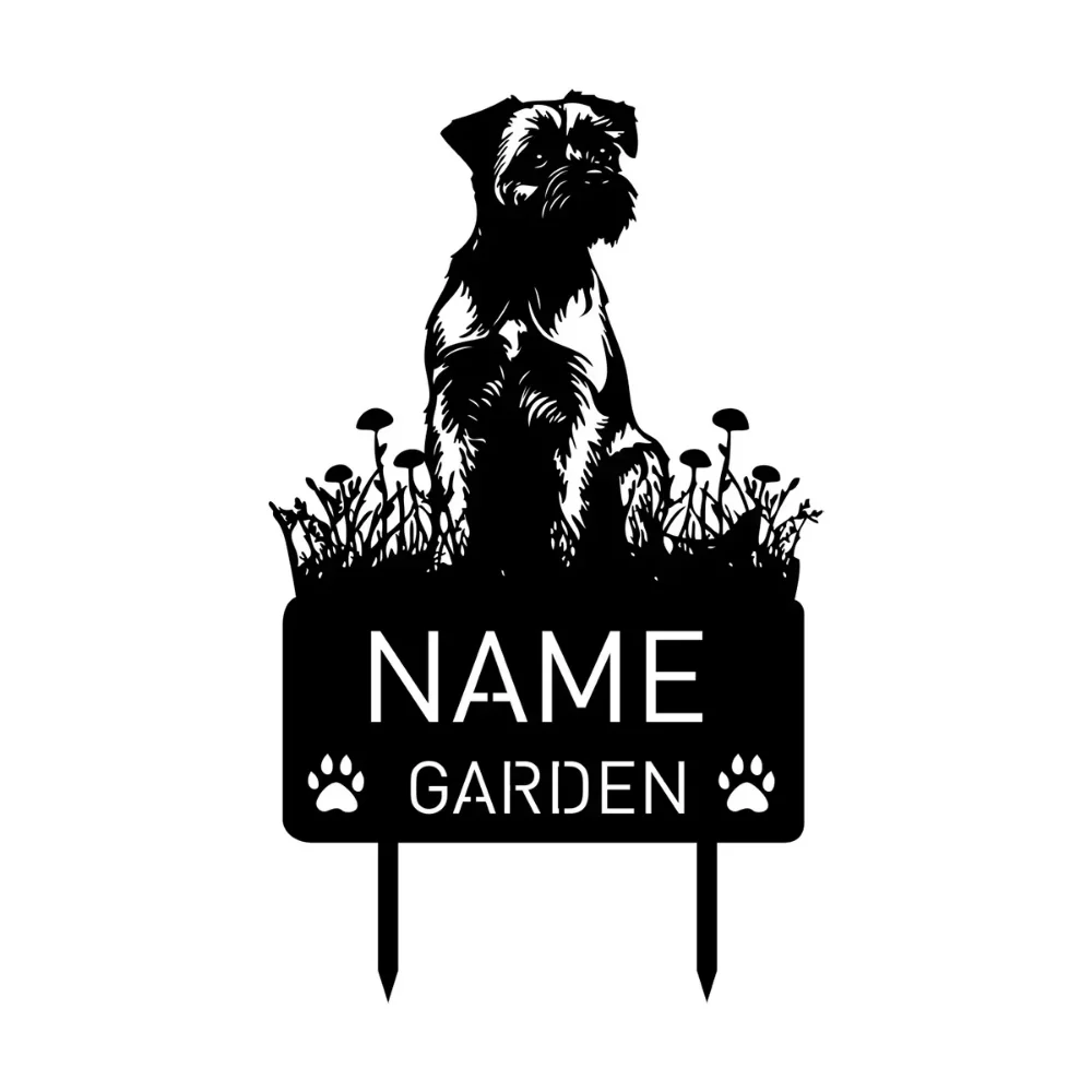Custom Border Terrier Memorial Stake. Ideal Pet Grave Marker. Adds Sympathy to Garden.
Custom Border Terrier Memorial Stake. Ideal Pet Grave Marker. Adds Sympathy to Garden.