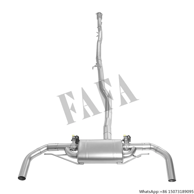 Выхлопная система для GLB35 2.0T: задняя секция с электроклапаном, выхлопная труба Cat-Back, глушитель
Выхлопная система для GLB35 2.0T: задняя секция с электроклапаном, выхлопная труба Cat-Back, глушитель