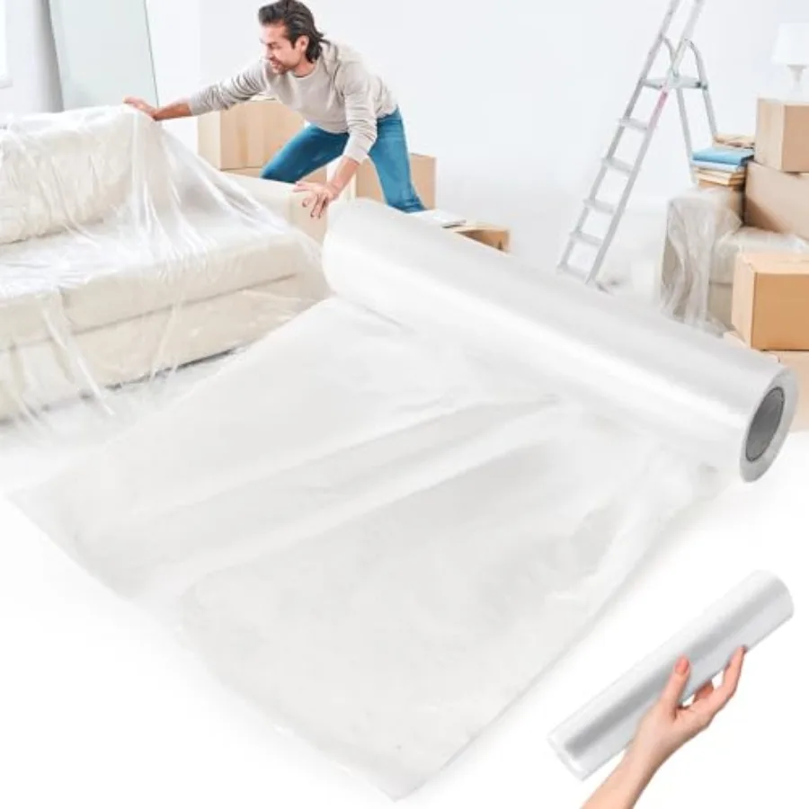 UNIFAMLIY 79" × 30 Yards Cushion Wrap Silk Film Waterproof, Upholstery Cushion Wrap Easily Install Foam into Cushion, Shrink Wr
UNIFAMLIY 79" × 30 Yards Cushion Wrap Silk Film Waterproof, Upholstery Cushion Wrap Easily Install Foam into Cushion, Shrink Wr