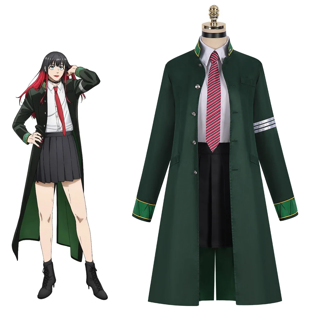 Anime WIND BREAKER Tsubakino Tasuku Cosplay Costumes Men Women Trench Shirt Skirt Necktie Outfits Halloween Carnival Party Suit
Anime WIND BREAKER Tsubakino Tasuku Cosplay Costumes Men Women Trench Shirt Skirt Necktie Outfits Halloween Carnival Party Suit